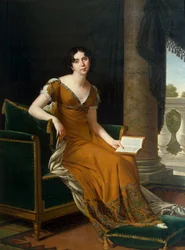 Porträt von Yelizaveta Demidova, ca. 1805
