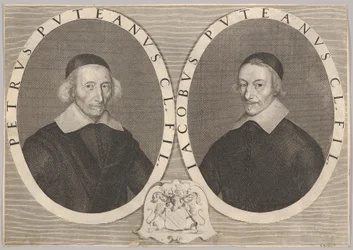 Doppelporträt von Pierre und Jacques Dupuy, ca. 1648-49