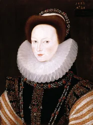 Porträt von Anne Knollys