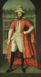 Porträt von William Pope, 1. Earl of Downe als Ritter des Bades