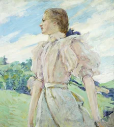 Ein windiger Tag, ca. 1898