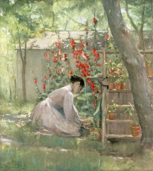 Den Garten pflegen