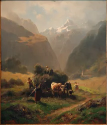 Heuernte im Hochgebirge