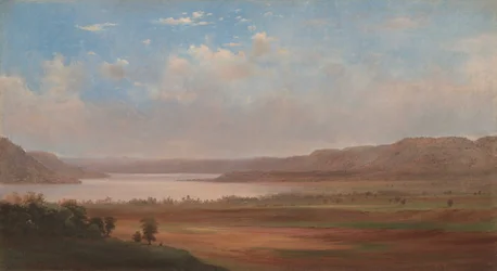 Blick auf den Lake Pepin, Minnesota, 1862