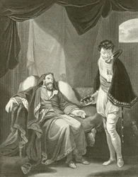 Heinrich IV. tadelt Prinz Heinrich