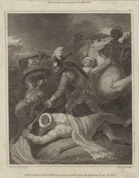 Sir Thomas Arundell nimmt das Banner der Türken