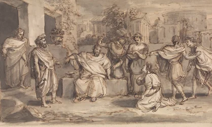 Skizze für Timon von Athen