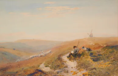 Die Sussex Downs (Herbst)
