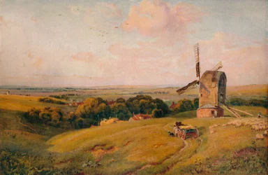 Alfriston Mühle, ca. 1886