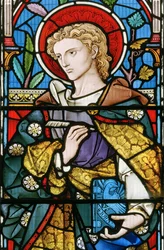 St. Johannes (Detail) aus Der gute Hirte