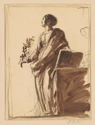 Studie für "Krieg und Frieden"