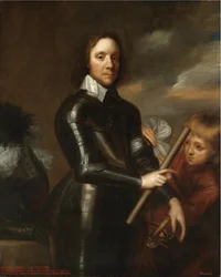 Porträt von Oliver Cromwell 1599-1658
