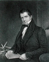 Theodoric Romeyn Beck (1791-1855) graviert von John Francis Eugene Prud