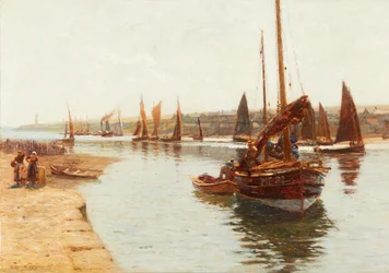 Ankunft vom Heringsfang, Montrose