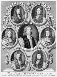 Die Obersten Richter von England, 1695
