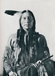 Ein Algonquin-Indianer, 1912