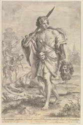 David mit dem Kopf von Goliath, 1680-1743