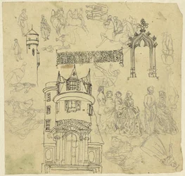 Architektur und Figuren