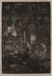 Moldawisches Interieur, 1865