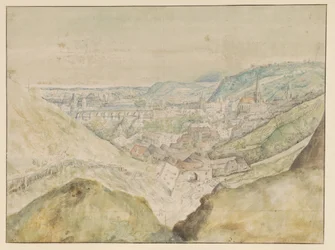 Ansicht der Stadt Prag
