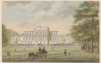 Pavillon Welgelegen in Haarlem, ca. 1825