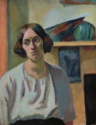 Kopf eines Modells, 1913