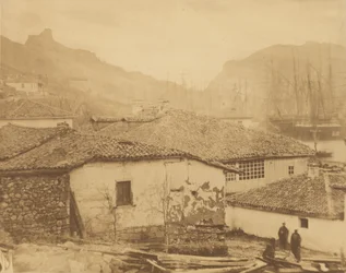 Hütten in Balaklawa
