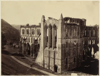 Rievaulx Abbey, das Nordtransept
