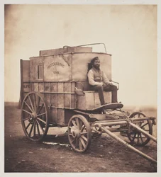 Der Wagen des Fotografen mit Marcus Sparling auf der Krim