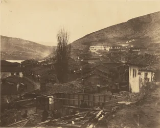 Die Eisenbahnstraße in Balaklawa