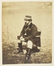 Thomas Graham Russell (1748-1843), General, auf der Krim aufgenommen