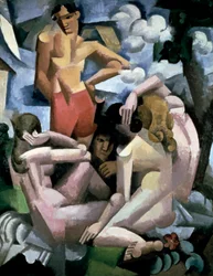 Die Badenden, 1912