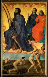 Altar des Jüngsten Gerichts: Johannes der Täufer und auferstehende Tote