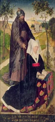 Guillemette de Montagu mit Saint Guillaume, 1460-66