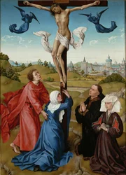 Das Kreuzigungstriptychon, ca. 1440