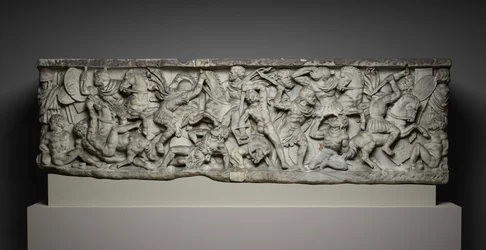 Kampfsarkophag, ca. 190