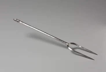 Gabel mit Maultierkopf-Finial, 375-425