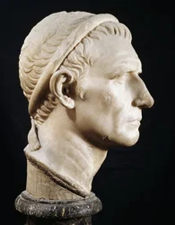 Kopf von Antiochus III. dem Großen (Marmorskulptur)