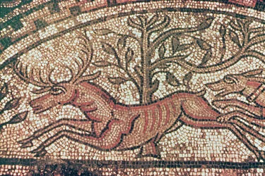 Hinton St. Mary Mosaik (Detail) ca. 350 n. Chr.
