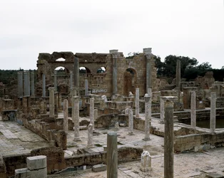 Öffentliches Bad, erbaut unter Kaiser Hadrian, 2. Jahrhundert