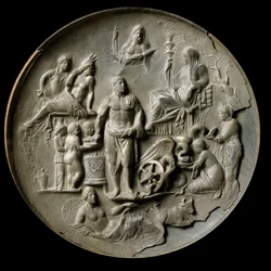 Silberne Patera von Aquileia mit einer Allegorie der Fruchtbarkeit