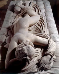 Schläfriger Hermaphrodit Römische Skulptur des 2. Jahrhunderts v. Chr.