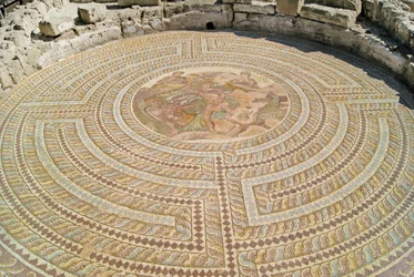 Theseus und der Minotaurus, Haus des Theseus, Paphos, Zypern