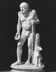 Diogenes bittet um Almosen, Hochimperialzeit (27 v. Chr. - 395 n. Chr.)