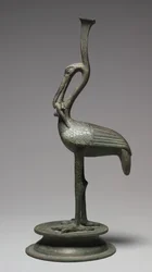 Ibis, der eine Eidechse frisst, 1. Jahrhundert v. Chr.-1. Jahrhundert n. Chr.
