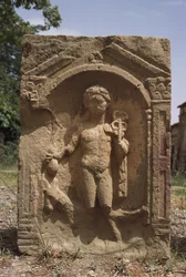 Stela, die Merkur darstellt, Hochimperiale Periode (27 v. Chr. - 395 n. Chr.)