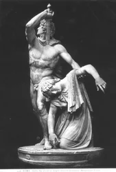 Ein Gallier tötet sich selbst, nachdem er seine Frau vor dem Feind getötet hat, auch bekannt als Paetus und Arria, römische Kopie eines griechischen Originals