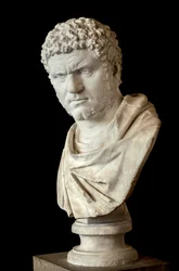 Caracalla (188 - 217 n. Chr.) Marmor, römische Kunst