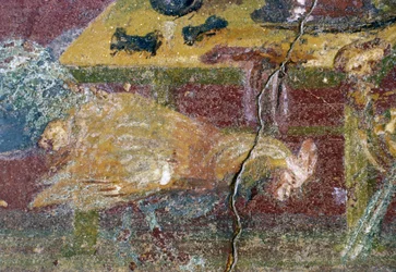 Fresko, Haus der Vettii, Pompeji (UNESCO-Welterbeliste)