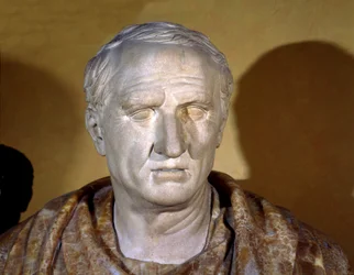 Marmorbüste von Cicero (Marcus Tullius Cicero)